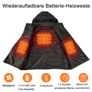 Savior Elektrisch beheizte Kapuzen-Weste