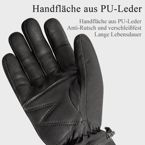 Keepwarming Touch Screen Wear Resistant Spritzwassergeschützt Beheizte Handschuhe