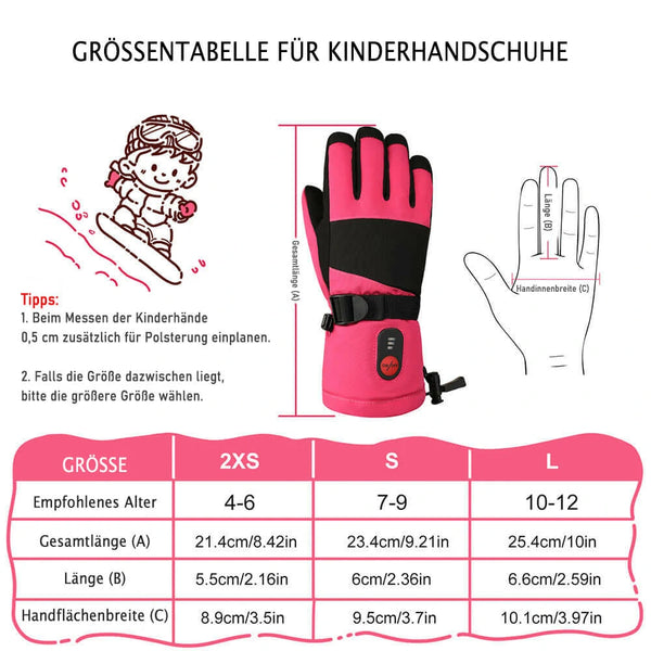 handschuhe messen kinder Keepwarming Beheizbare für – Wind- & Wasserdicht für Farbe:DOH GLOSS Category:E Bike City / Urban_Hydraulische Magura HS11 Felgenbremsen Burley D'lite X Kinderwagen