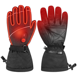 Leder Hand Warming Handschuhe 6