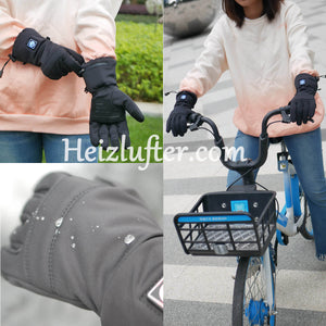 fahrrad beheizbarer handschuh Savior Dünne Beheizbare Handschuhe für Damen & Herren – Leichte Elektr