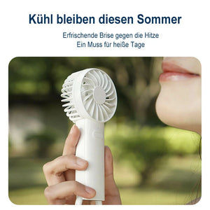 Tragbarer Mini-Lüfter | Schnelles USB-Aufladen | Leichtgewicht