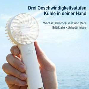 Tragbarer Mini-Lüfter | Schnelles USB-Aufladen | Leichtgewicht
