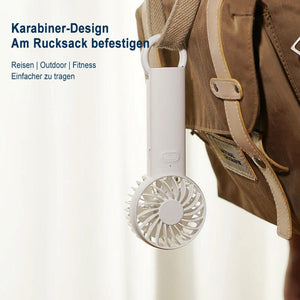 Tragbarer Mini-Lüfter | Schnelles USB-Aufladen | Leichtgewicht