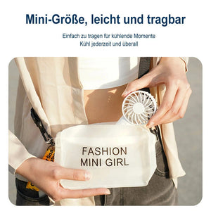 Tragbarer Mini-Lüfter | Schnelles USB-Aufladen | Leichtgewicht