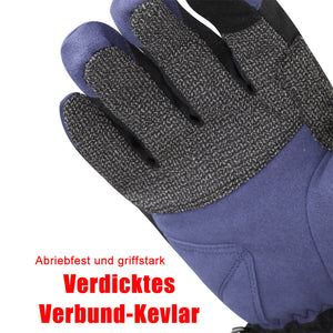 Savior Winter beheizte Arbeitshandschuhe — Kevlar-Griff, stoßfest, touchscreen-tauglich, wasserabweisend