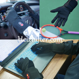 Wiederaufladbare elektrische Dünne beheizte Handschuhe Liner