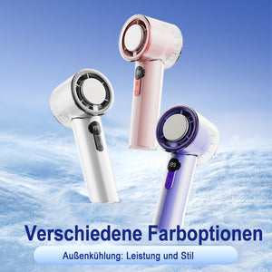 Portabler Transparenter Ventilator - 199 Stufen | Kühlung