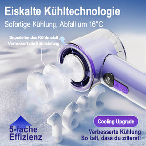 Portabler Transparenter Ventilator - 199 Stufen | Kühlung