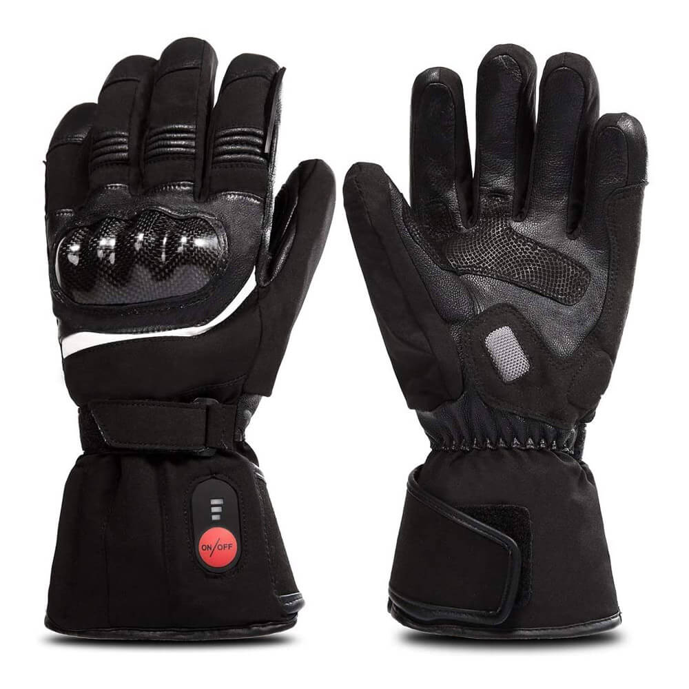 motorrad handschuhe mit heizung Savior Beheizte – Premium Leder – & Skifahren – 7 Größe:100 / 250 Motorcycle Camping Gear - bulls-kids