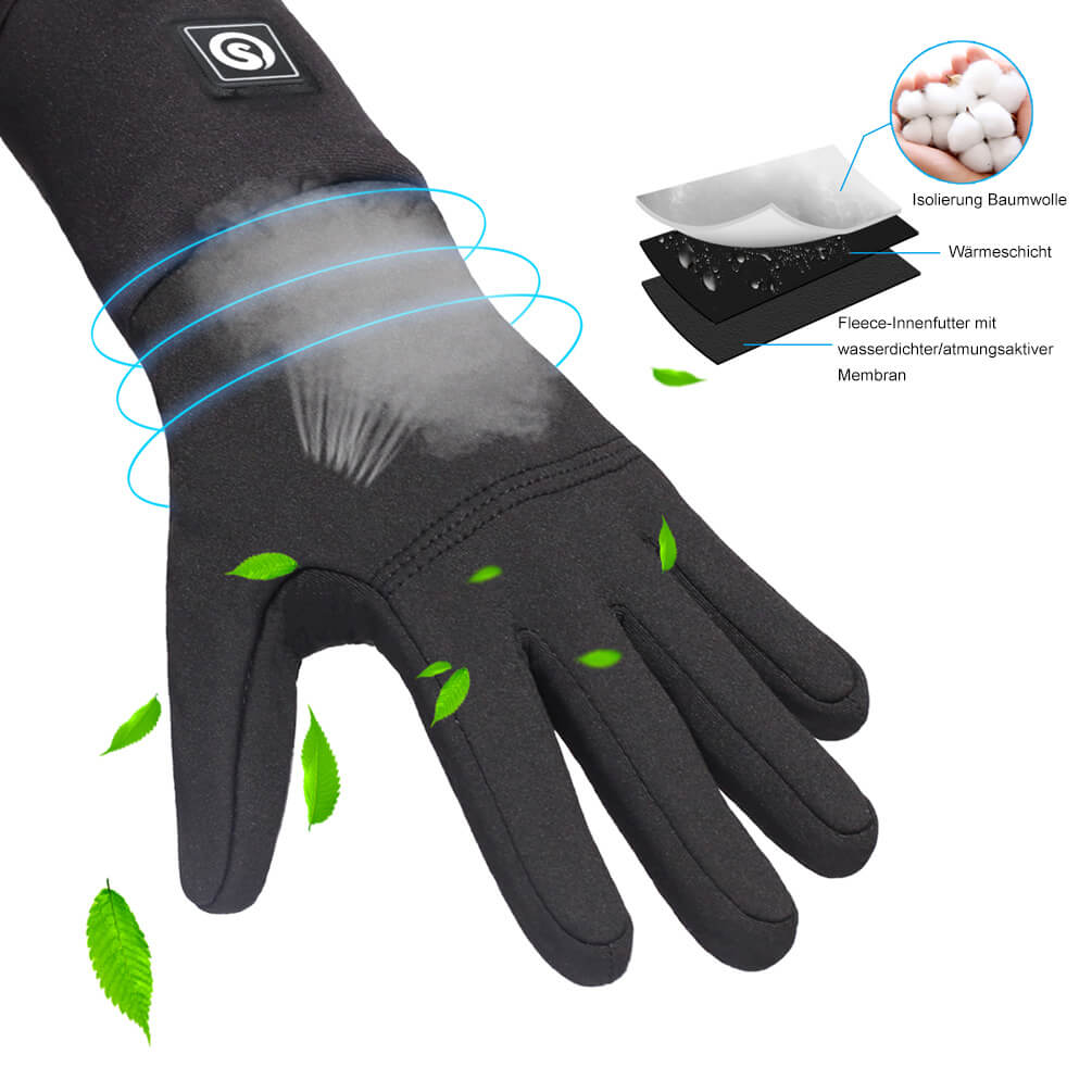Savior Beheizbare Unterziehhandschuhe  Dnne Heizhandschuhe mit Touch -  heizlufter
