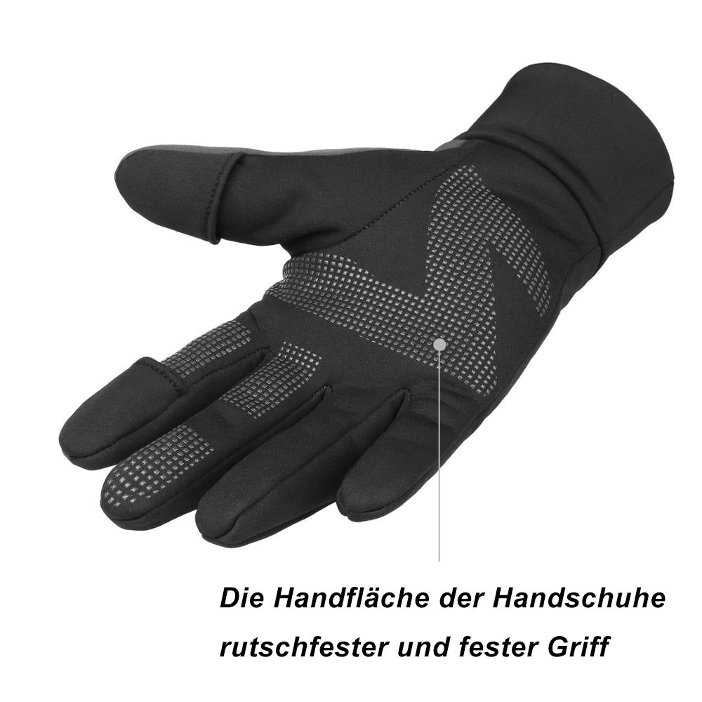 windschutz handschuhe OZERO Winter Angelhandschuhe & Fahrradhandschuhe – Wasserdicht, Winddi